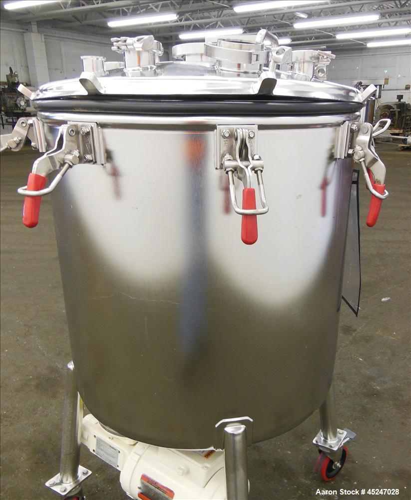 Used 60 Gallon Stainless Steel MW Bulling Metal Works Tank, Model MBI610K55