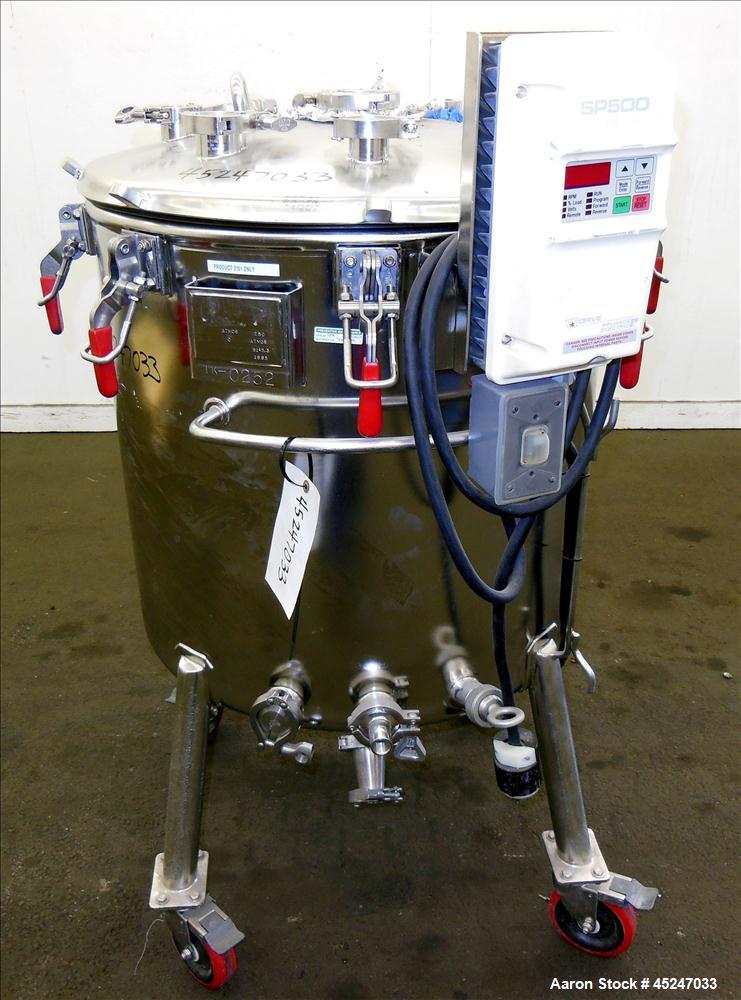 Used 60 Gallon Stainless Steel MW Bulling Metal Works Tank, Model MBI610K55