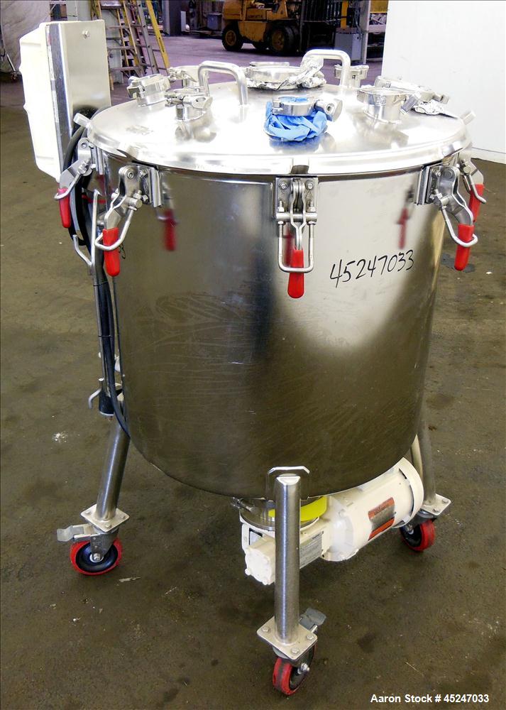 Used 60 Gallon Stainless Steel MW Bulling Metal Works Tank, Model MBI610K55
