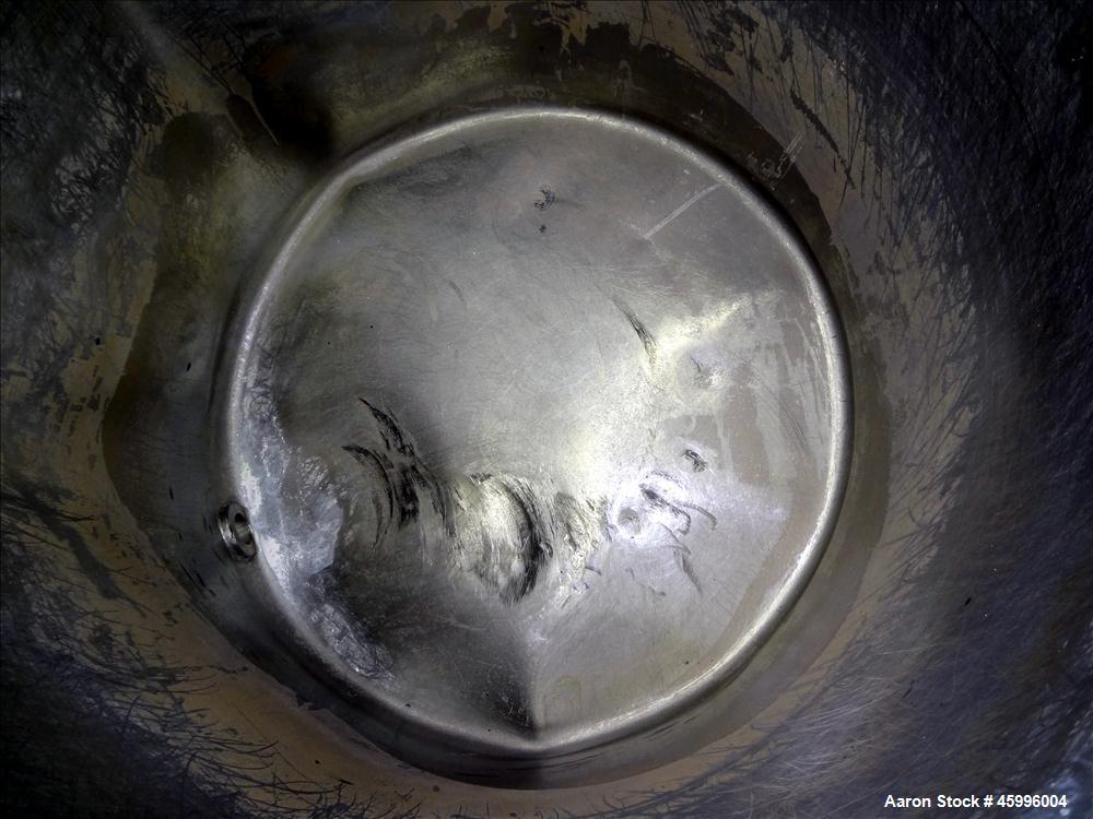 Used Tank, Approximate 60 Gallon, 304 Stainless Steel, Vertical