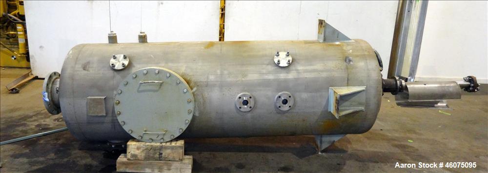 Used Agitated Tank, 425 Gallon, 304 Stainless Steel, Vertical.