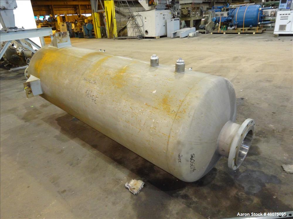 Used Agitated Tank, 425 Gallon, 304 Stainless Steel, Vertical.