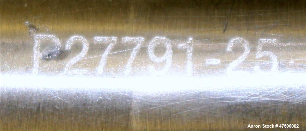 Used Tank, Approximate 75 Gallon, 316 Stainless Steel, Vertical.