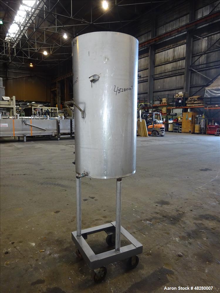Used Tank Condensing Unit, Approximately 75 Gallon, 304 Stainless Ste