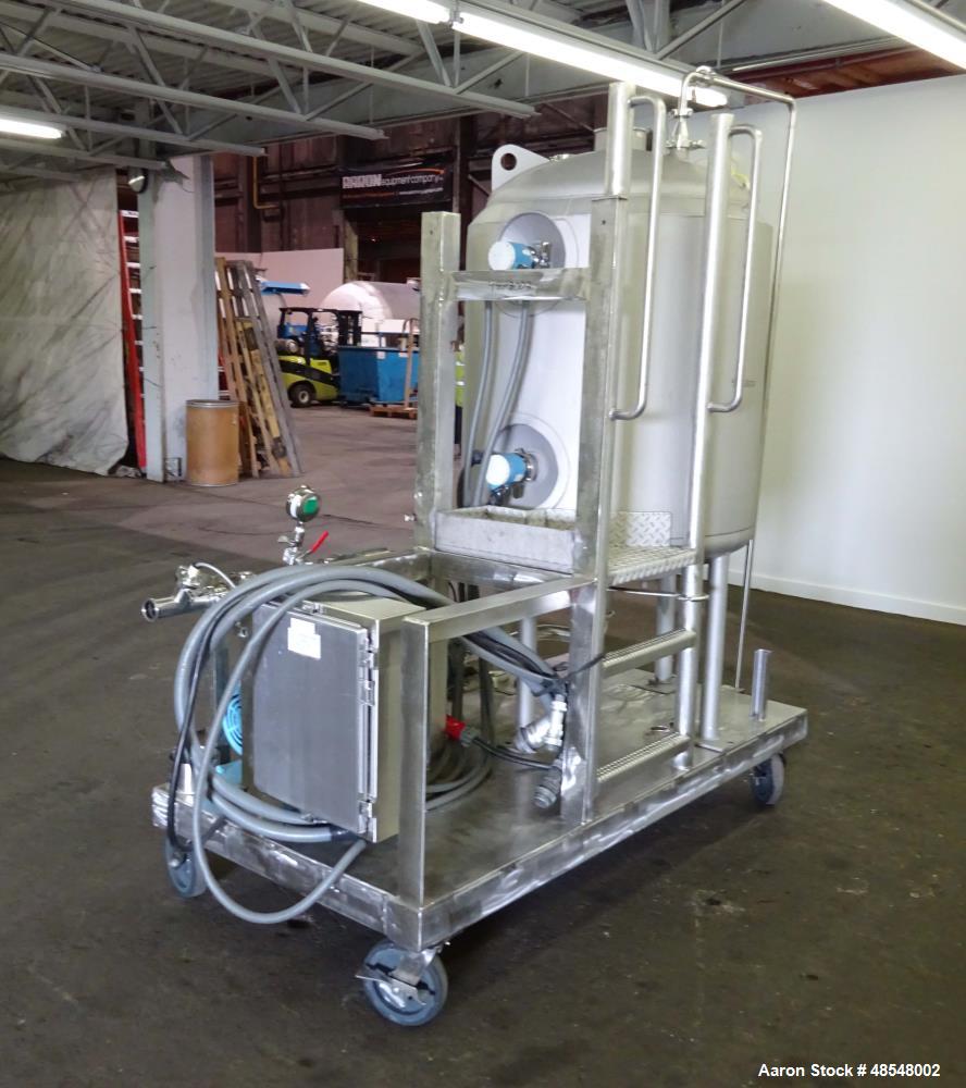 Used Portable Tank System. Consisting of approximately 150 gallon tank