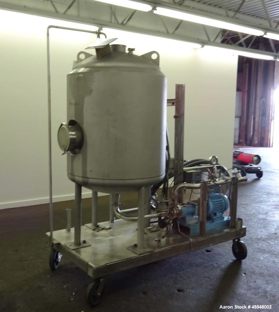 Used Portable Tank System. Consisting of approximately 150 gallon tank