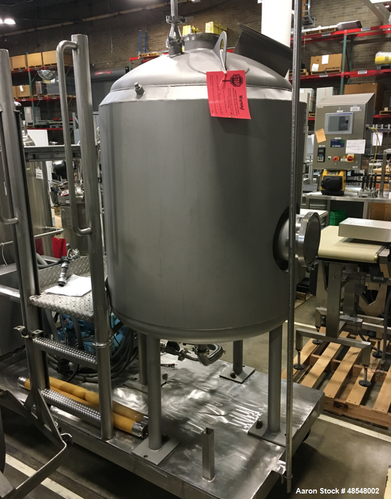 Used Portable Tank System. Consisting of approximately 150 gallon tank