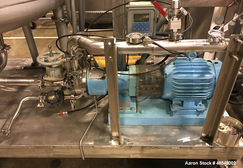 Used Portable Tank System. Consisting of approximately 150 gallon tank