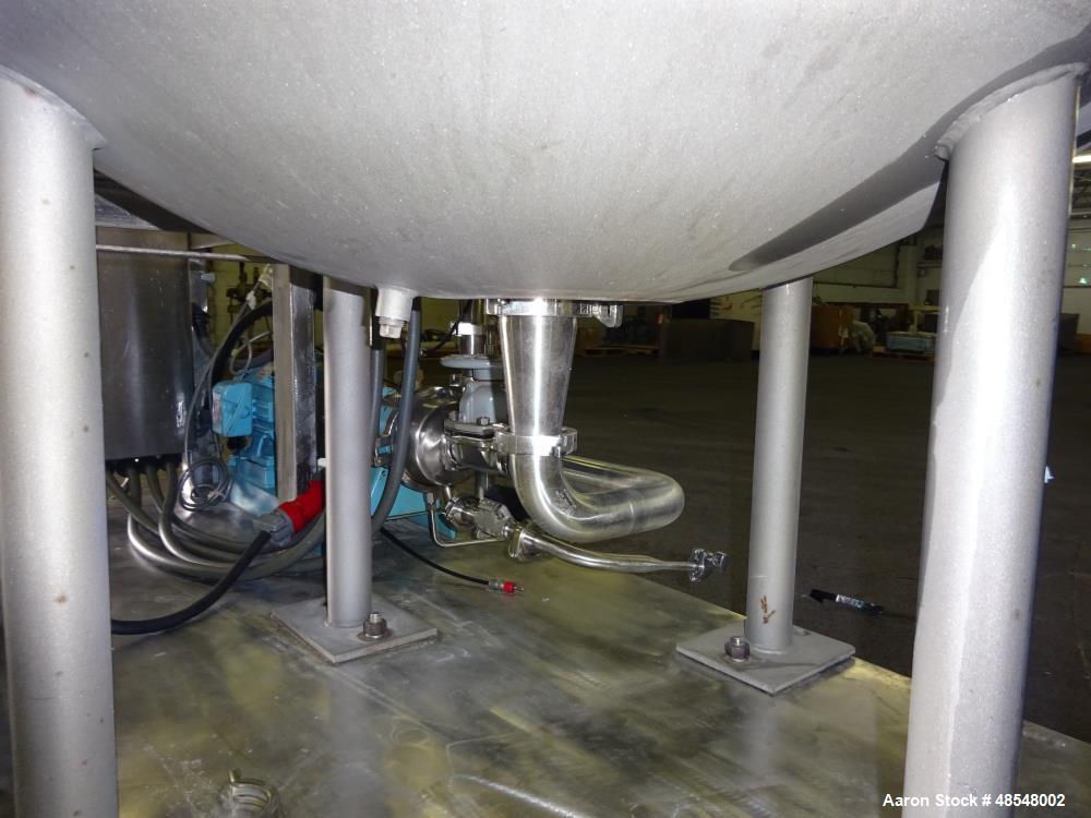 Used Portable Tank System. Consisting of approximately 150 gallon tank