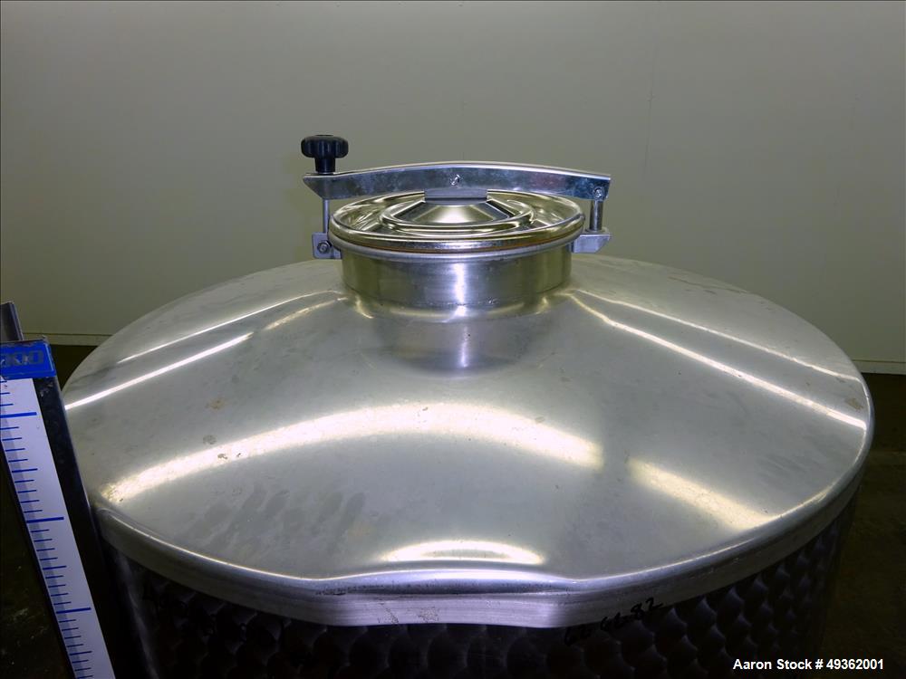 Used Marchiso Jacketed Tank, 316 Stainless Steel, Approximate 264 Gallon (1,000
