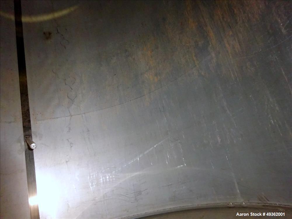Used Marchiso Jacketed Tank, 316 Stainless Steel, Approximate 264 Gallon (1,000