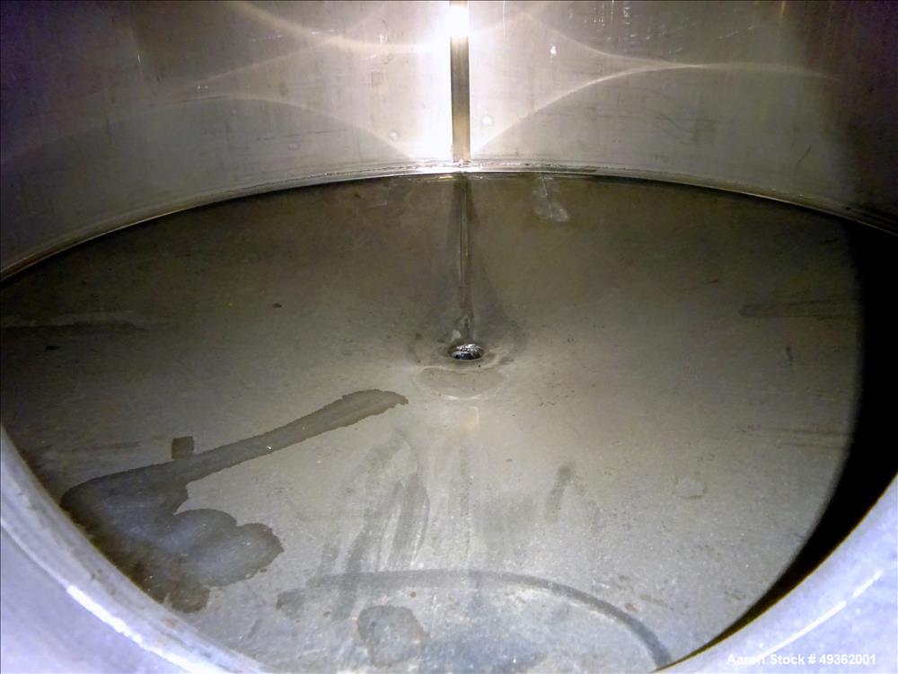 Used Marchiso Jacketed Tank, 316 Stainless Steel, Approximate 264 Gallon (1,000
