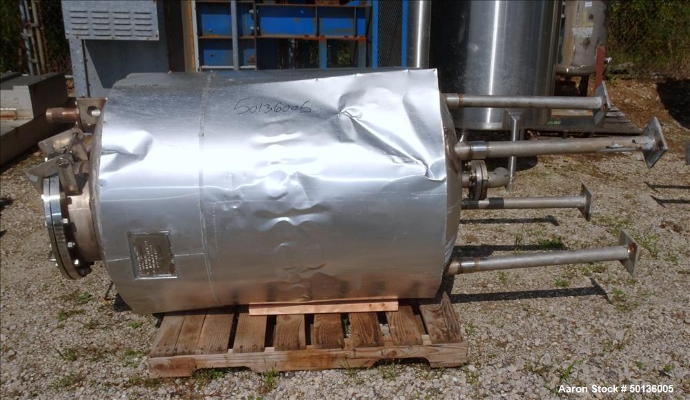 Used- Overly Inc. Pressure Tank, Approximate 200 Gallon