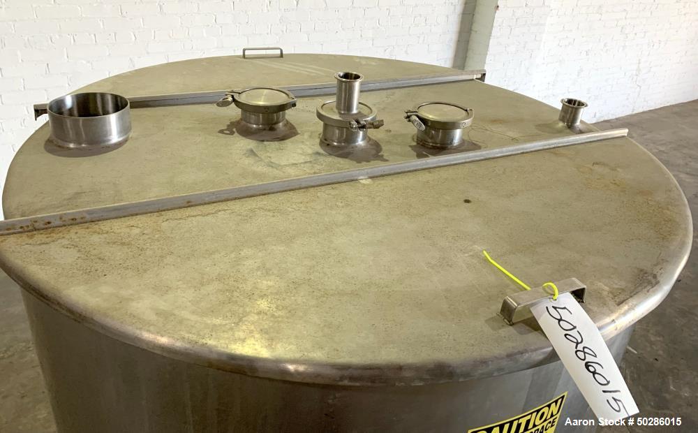 Stainless Steel 400 Gallon Storage Tank