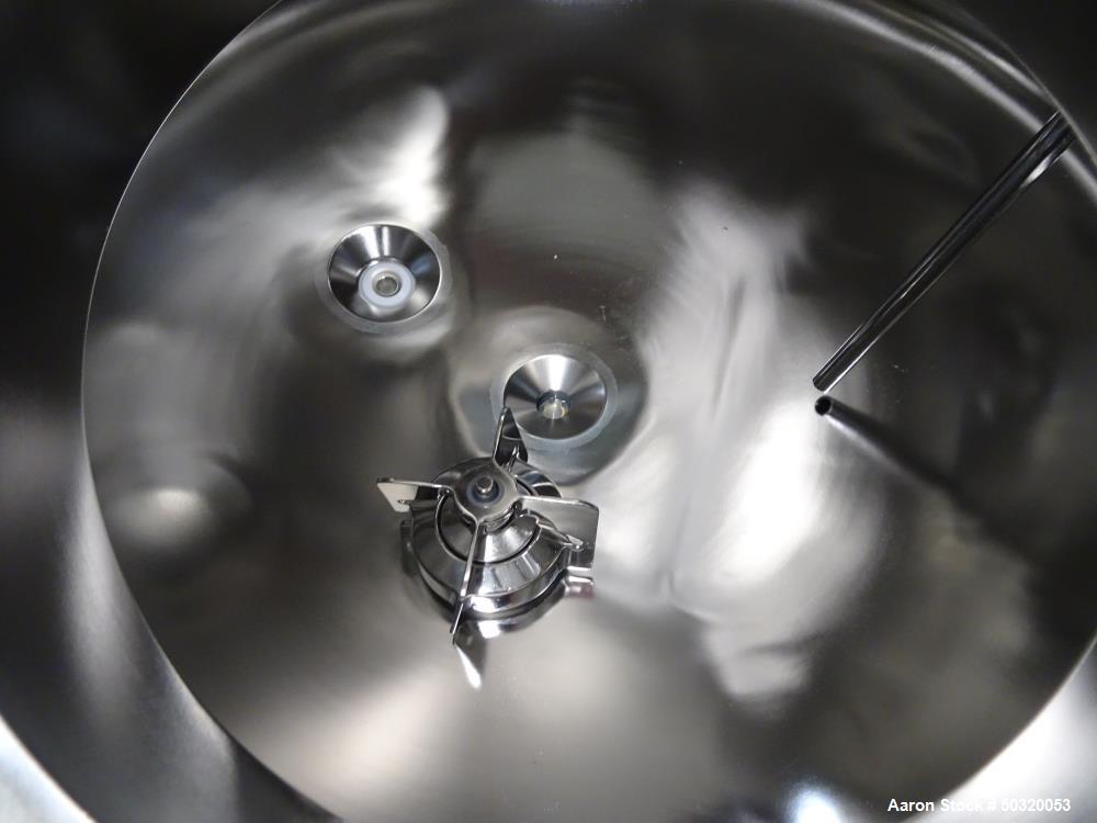 Used Inox’ouest Pressure Mix Tank, 100 Liter, 316 Stainless Steel, Vertical.