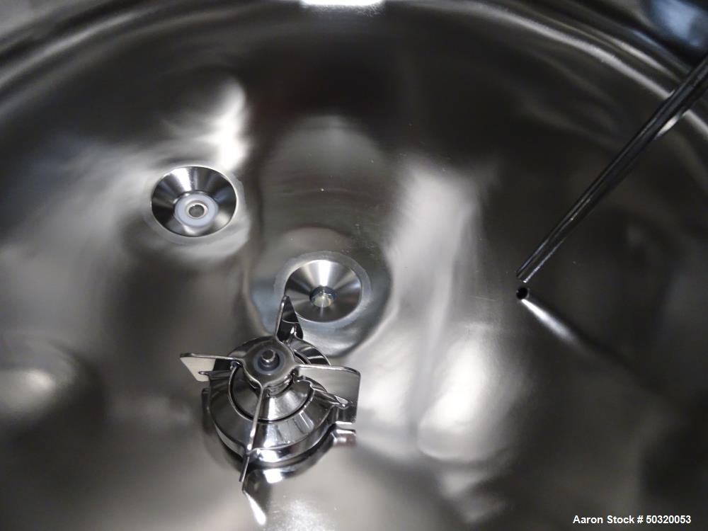 Used Inox’ouest Pressure Mix Tank, 100 Liter, 316 Stainless Steel, Vertical.