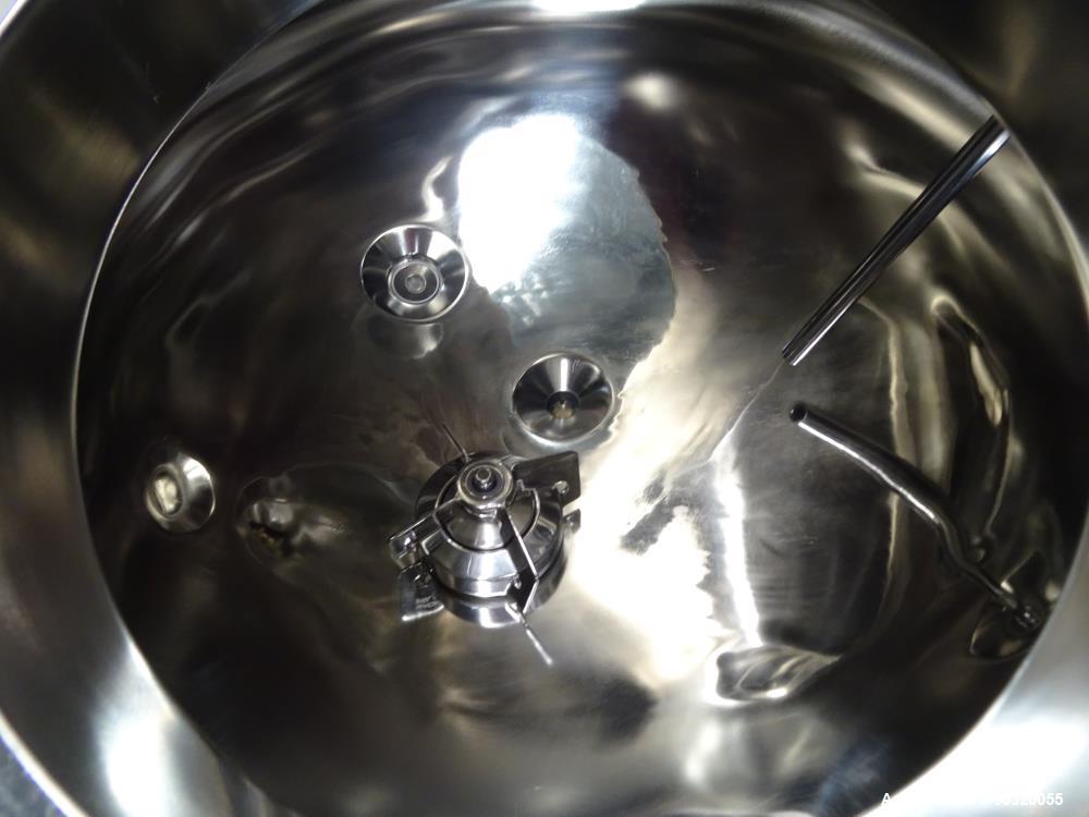 Used Inox’ouest Pressure Mix Tank, 100 Liter, 316 Stainless Steel, Vertical.