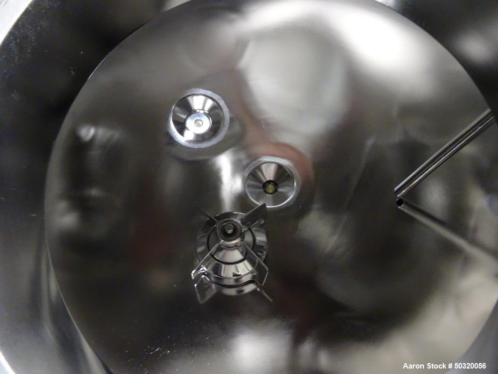Used Inox'ouest Pressure Mix Tank, 100 Liter, 316L Stainless Steel, Vertical