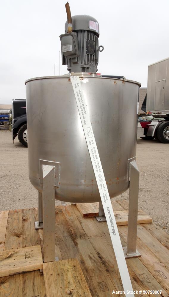 Used- Mix Tank, Approximate 125 Gallon