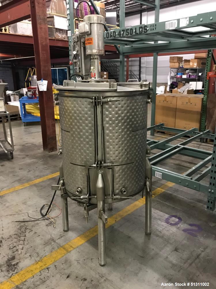 Process Tank 304 Stainless Steel 100 Gallon