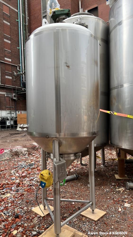 Used Berlie-Falco Jacketed Pressure Tank, Approximate 1235 Liter (326 Gallon), 3