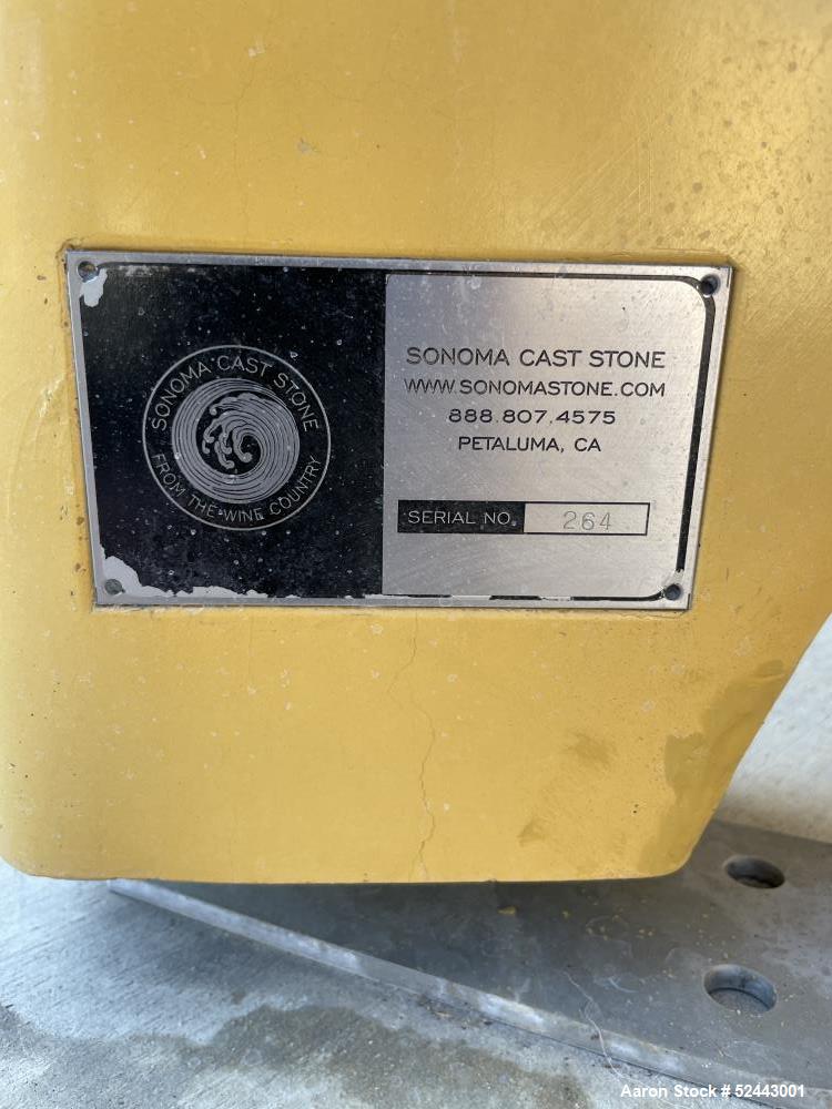 Used-Sonoma Cast Stone Egg Shaped Fermentation Tank