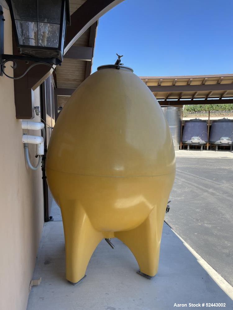 Used Sonoma Cast Stone Egg Shaped Fermentation Tank