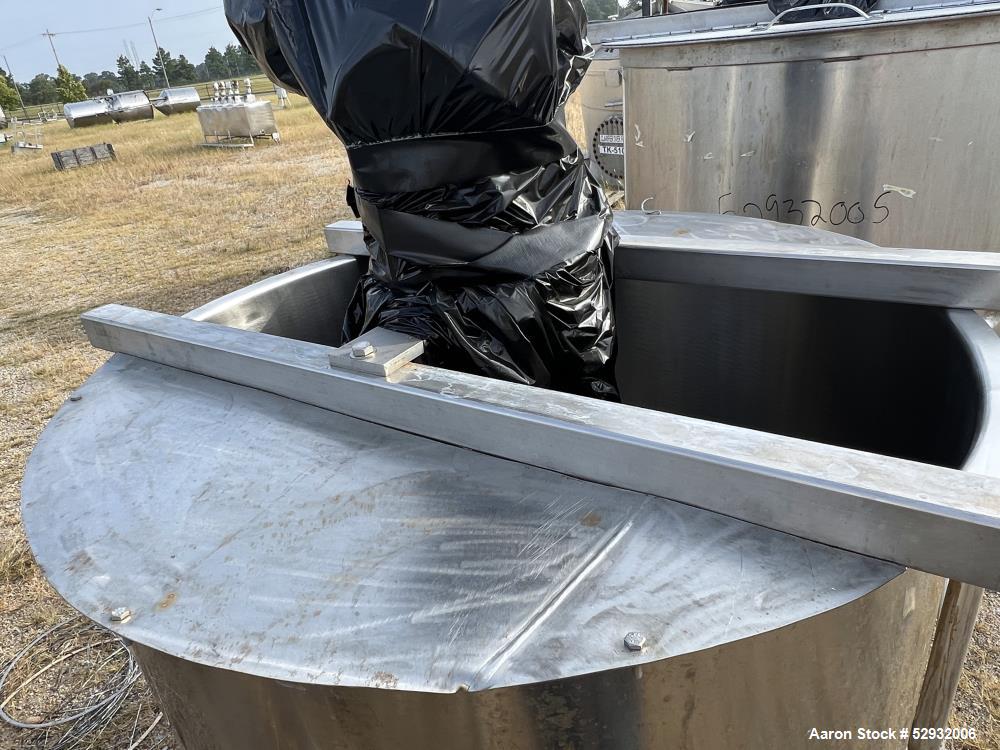 250 Gallon Stainless Steel High Shear Homogenizing Tank