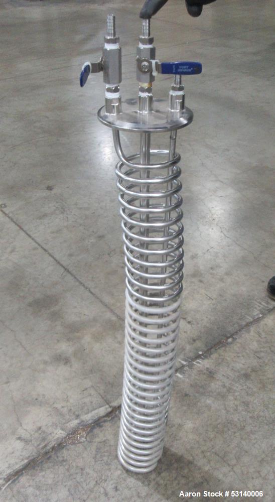 Lot of (2) Used USA Lab 100LB Jacketed Tanks – 304 Stainless Steel, 60L Capacity