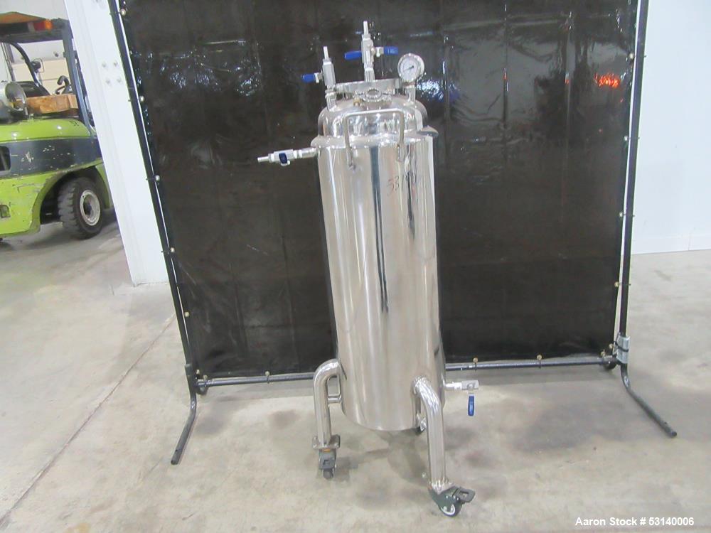 Lot of (2) Used USA Lab 100LB Jacketed Tanks – 304 Stainless Steel, 60L Capacity