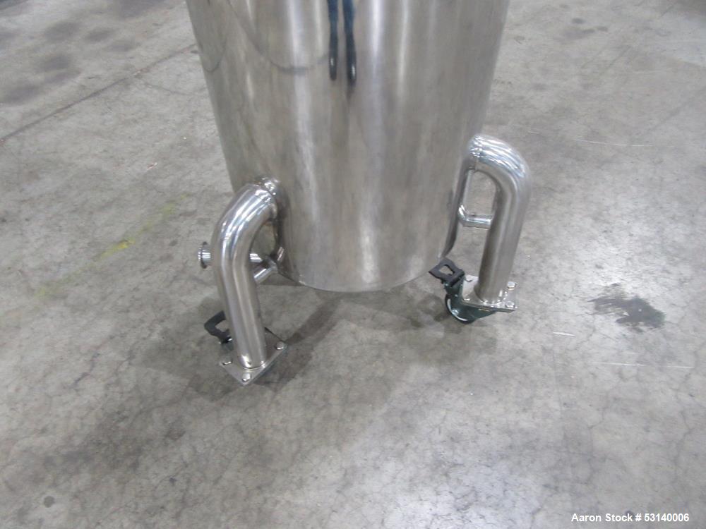 Lot of (2) Used USA Lab 100LB Jacketed Tanks – 304 Stainless Steel, 60L Capacity