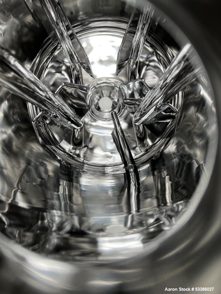 Used Dished Bottom 316L Stainless Steel Jacketed Tank, Made by Precision Stainless.