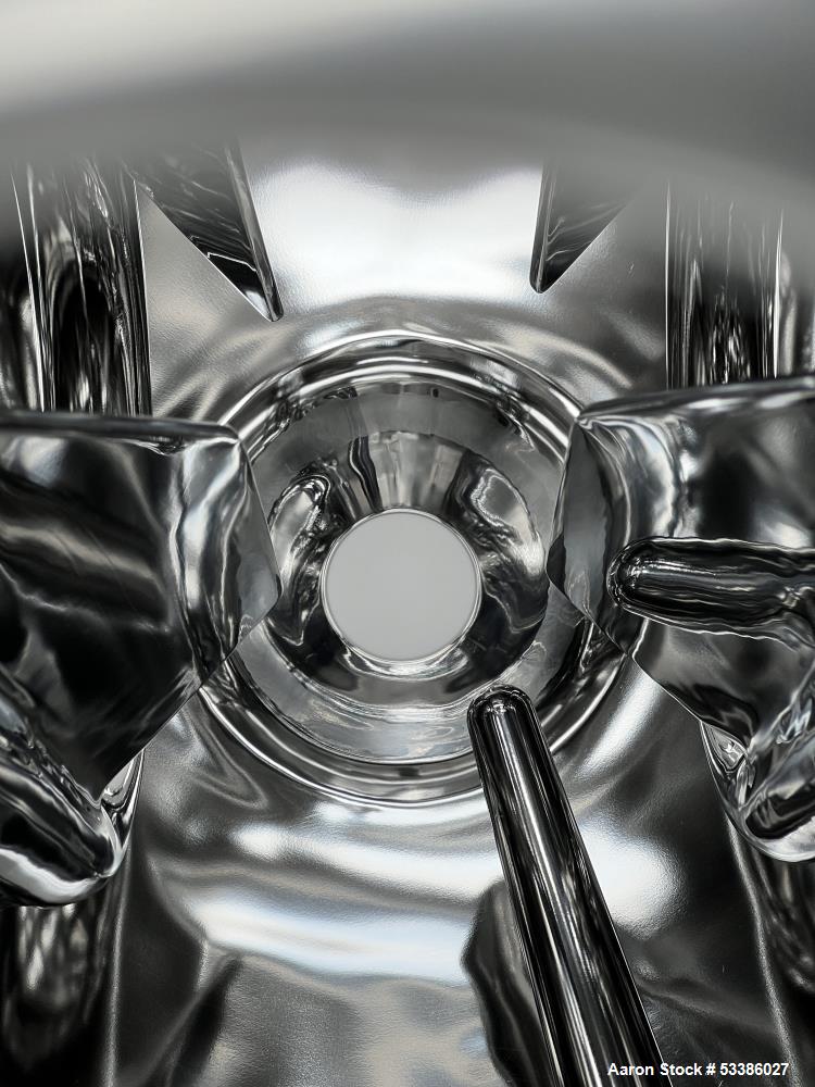 Used Dished Bottom 316L Stainless Steel Jacketed Tank, Made by Precision Stainless.