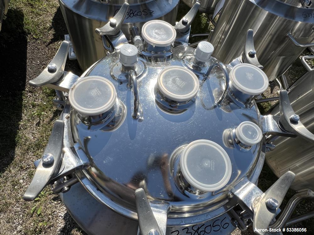 Used Vertical Stainless Steel Jacketed Tank – 103 Liter