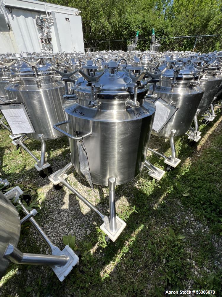 Precision Stainless Dished Bottom Stainless Steel Jacketed Tank - Used