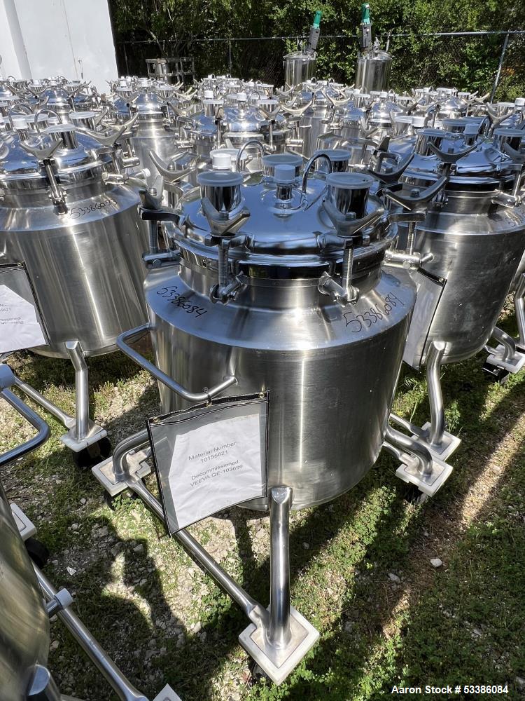Used Precision Stainless 103 Liter / 27.2 Gallon Jacketed Tank