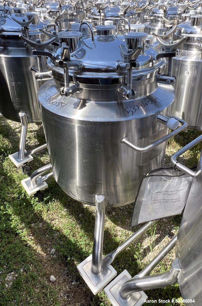Used Precision Stainless 103 Liter / 27.2 Gallon Jacketed Tank