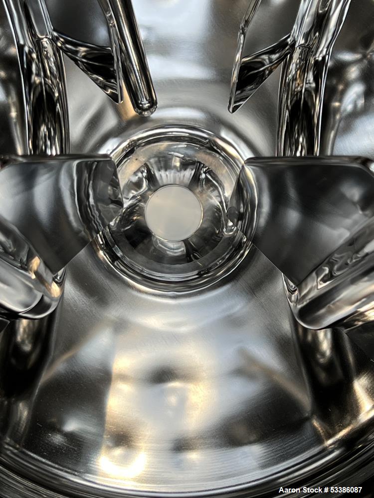 Used Precision Stainless Industrial Dished Top and Bottom Jacketed Tank.