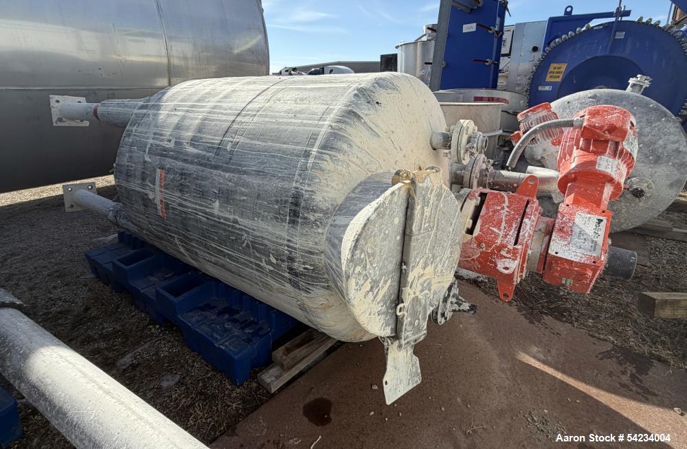 Used 250 Gallon 316 Stainless Steel Mix Tank – Proquip Dual Turbine Agitator