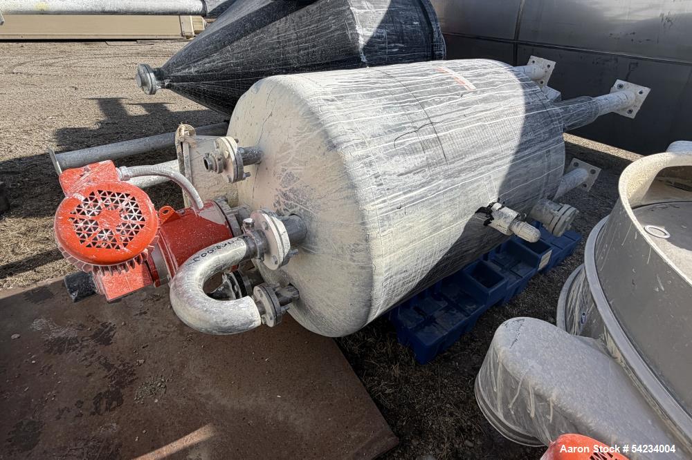 Used 250 Gallon 316 Stainless Steel Mix Tank – Proquip Dual Turbine Agitator