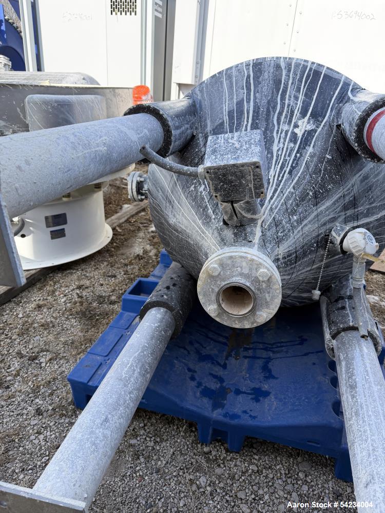 Used 250 Gallon 316 Stainless Steel Mix Tank – Proquip Dual Turbine Agitator