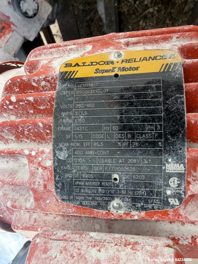 Used 250 Gallon 316 Stainless Steel Mix Tank – Proquip Dual Turbine Agitator