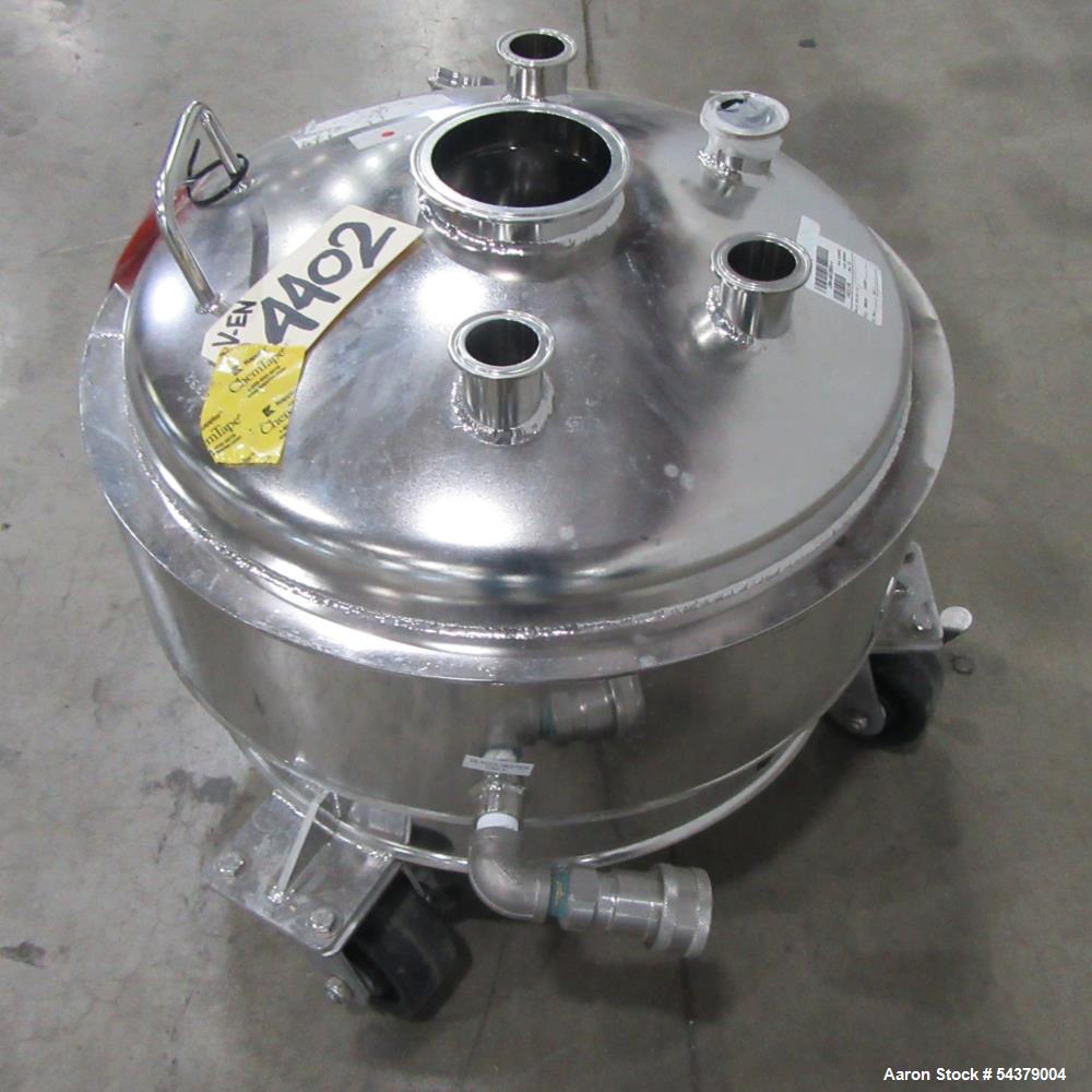 Alloy Products 32.9 Liter Stainless Steel Product Can – Jacketed Pressure Vessel