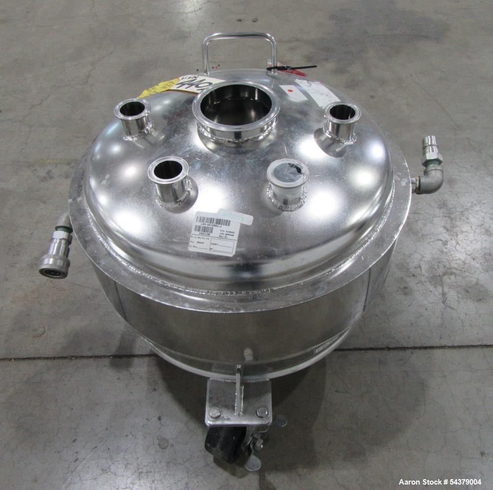 Alloy Products 32.9 Liter Stainless Steel Product Can – Jacketed Pressure Vessel