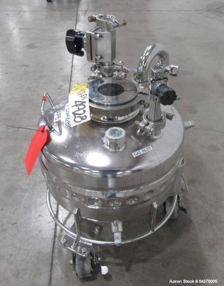 Buy Used 316L Jacketed Tank – 8.4 Gallon Alloy Products Pressure Vessel