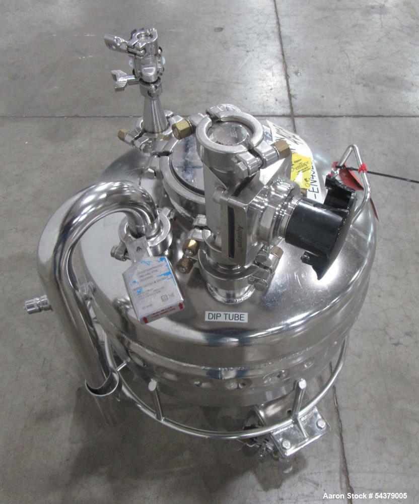 Buy Used 316L Jacketed Tank – 8.4 Gallon Alloy Products Pressure Vessel