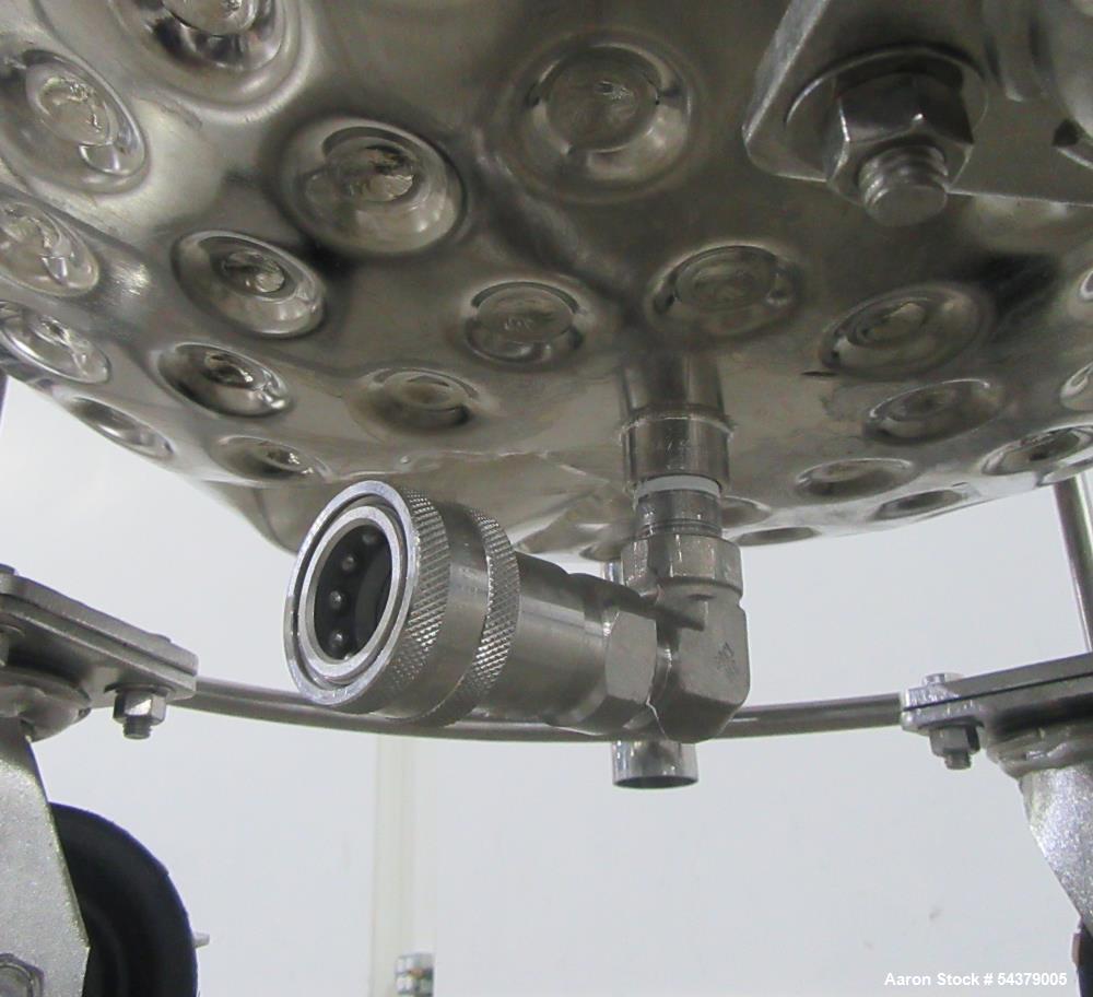 Buy Used 316L Jacketed Tank – 8.4 Gallon Alloy Products Pressure Vessel