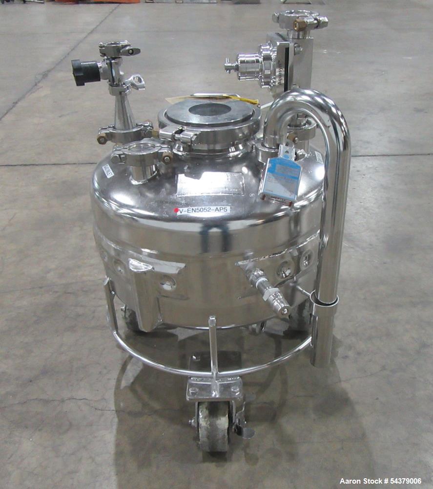 316L Stainless Steel Jacketed Tank – 8.4 Gallon Pressure Vessel