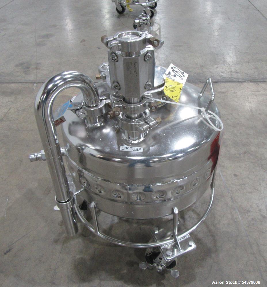 316L Stainless Steel Jacketed Tank – 8.4 Gallon Pressure Vessel