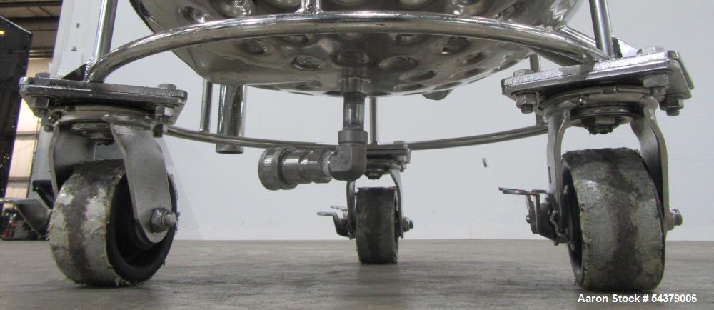 316L Stainless Steel Jacketed Tank – 8.4 Gallon Pressure Vessel